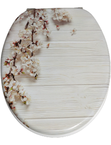 WC ülőke MDF fémzsanéros. SAKURA